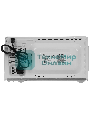 Микроволновая печь Delta DL-84L20 белый, 20 л, 700 Вт, переключатели - поворотный механизм