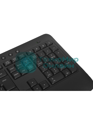 Комплект клавиатура+мышь беспроводной LOGITECH MK540 Advanced black (USB, 1000dpi) (920-008686)