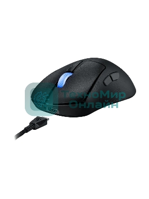 Мышь беспроводная/проводная ASUS ROG Keris II ACE черный, 42000 dpi, радиоканал, Bluetooth, USB, кнопки - 6