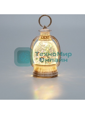 Светильник декоративный (фигура) Neon-night Фонарик с эффектом снегопада и подсветкой