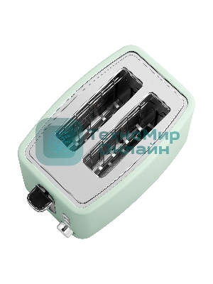 Тостер BBK TR85 серо-зеленый