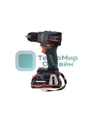 Дрель-шуруповерт Anycons AC-ID2101, 21 В, 2 Ач, 50 Нм, бесщеточный, ударная