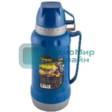 Термос MALLONY ACQUA, 1,8 л, пластиковый корпус со стеклянной колбой