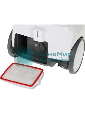 Пылесос Gorenje VC2301SPWCY белый, 400/2300 Вт, уборка сухая, пылесборник контейнер 1.7 л