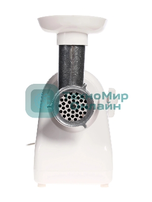 Мясорубка электрическая Белвар КЭМ-36/220-4-30 белый, 1000 Вт, 0.6 кг/мин, реверс, защита от перегрузки, насадки - 5