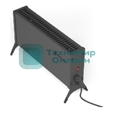 Конвектор электрический Neoclima Nano 1000B черный, 1000 Вт, 15 м2, термостат