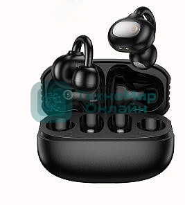 Наушники TWS Borofone FQ14 черный, внутриканальные, Bluetooth, сенсорное управление, до 7 ч