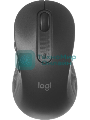 Мышь Logitech M650 L черный оптическая 4000dpi беспров. BT/Radio USB (910-006350)
