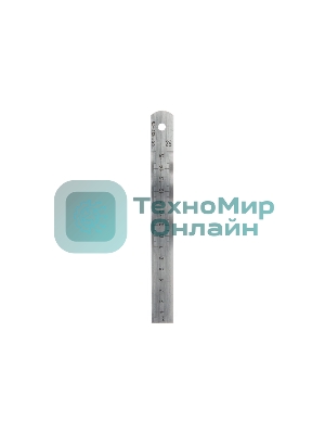 Линейка измерительная, 150 мм, металлическая Россия