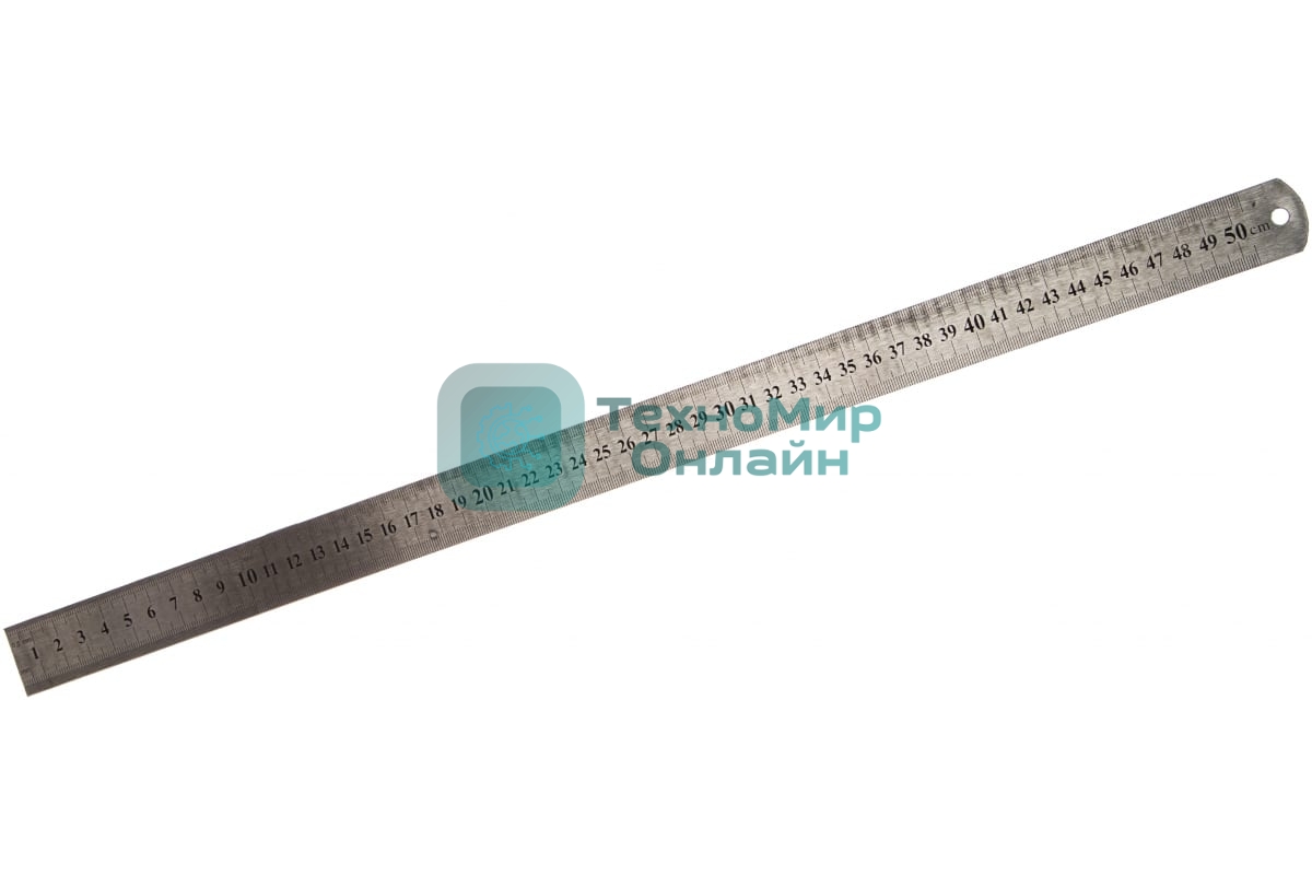 Линейка измерительная Sparta 500 мм, металлическая
