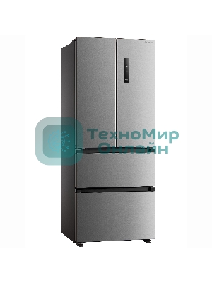 Холодильник Бирюса FD 431 I нержавеющая сталь трехкамерный 244/147 л морозилка снизу