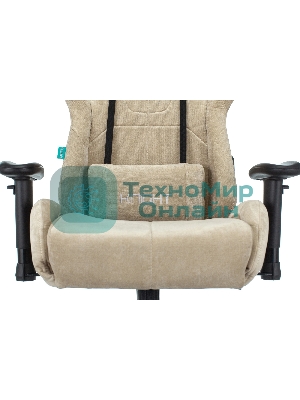 Кресло Бюрократ VIKING KNIGHT LT21 FABRIC песочный, ткань, 120 кг, механизм качания
