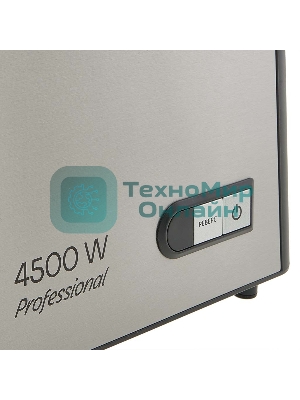 Мясорубка электрическая DELTA LUX DE-605M черный, 4500 Вт, 2.8 кг/мин, реверс, защита от перегрузки, насадки - 5