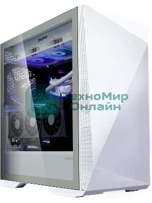 Компьютерный корпус Zalman Z9 Iceberg белый без БП ATX 3x120мм 2x140мм 4xUSB 2.0 audio bott PSU