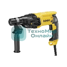 Перфоратор DeWalt D 25133 K ,SDS+,800Вт,3реж,2.9(по ЕРТА)Дж,0-5500у\м,2.6кг,чем TSTAK