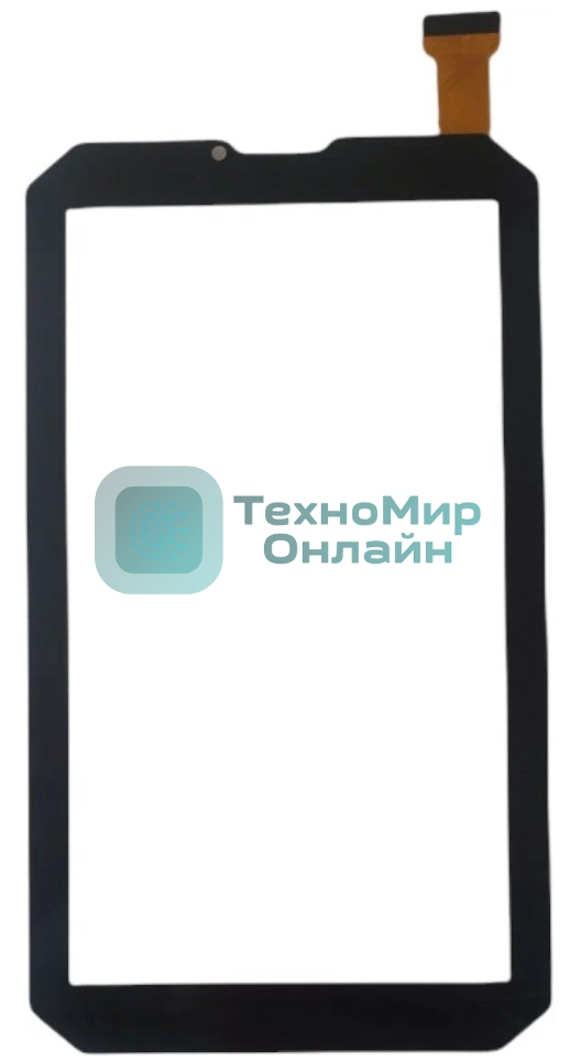 Сенсорное стекло (тачскрин) для Prestigio Muze 4667 3G, черное