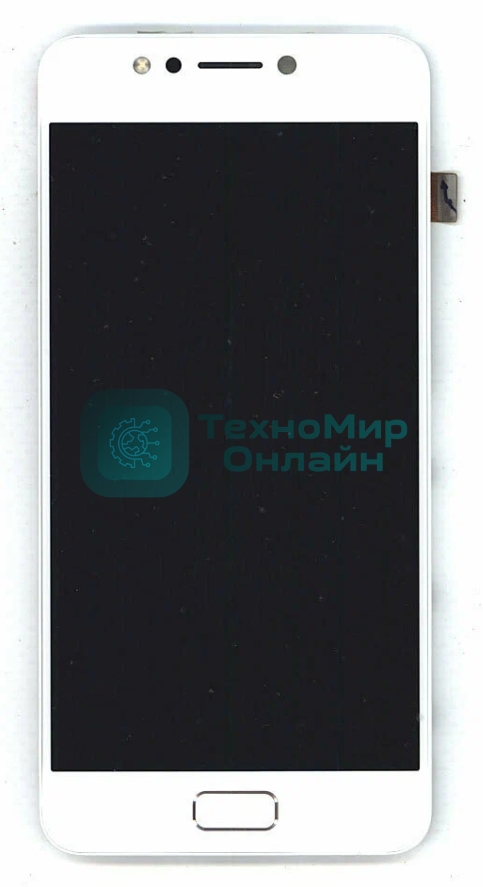 Дисплей для Asus ZenFone 4 Max ZC520KL, белый с рамкой