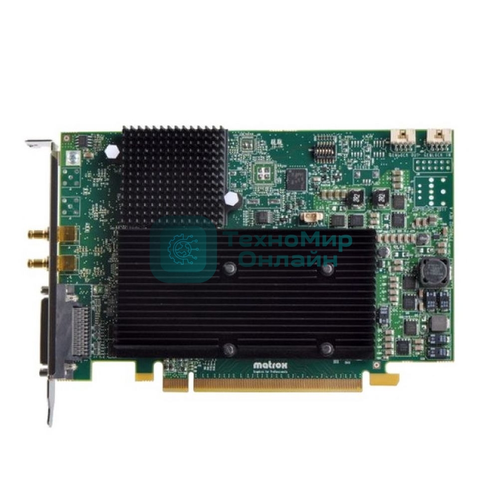 Видеокарта Matrox MURA-MPXSDIF контроллер, позволяющий настроить конфигурацию видеостены, возможность управлять видеостеной с помощью ПО Matrox Mura Control, PCI-E x16, 1Gb GDDR, 1920x1080@60Гц, input formats: SDI, output formats: SL-DVI, RGb (VGA)