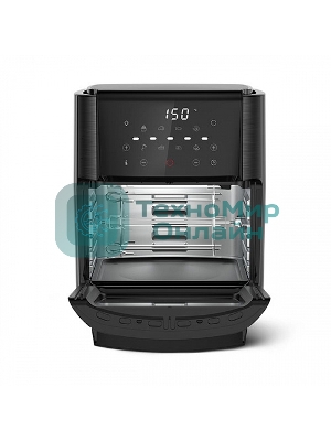 Аэрогриль BQ GR2009 белый, 1800 Вт, 12 л, сенсор, 8 программ