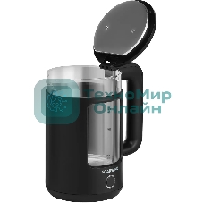 Чайник электрический Starwind SKG1053 1.7 л, 1800 Вт, черный