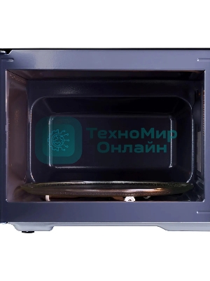 Микроволновая печь Hyundai HYM-D3013 черный, 25 л, 800 Вт, переключатели - кнопки, поворотный механизм