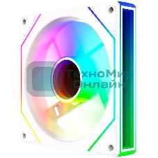 Вентилятор для корпуса Bloody CF-11 LCD ARGb 120х120x25 белый 4-pin 32дБ (упак.:1шт) (CF-11-ARGb120-WH) Ret