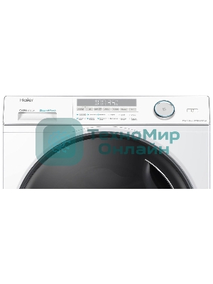 Стиральная машина Haier HWD80-BP14959B белый, загрузка фронтальная 8 кг, 5 кг - сушка, 1400 об/мин, класс: A