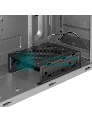 Компьютерный корпус Miditower ExeGate XP-332-UNS400 (ATX, БП UNS400 с вент. 12см, 2хUSB, аудио, черный)