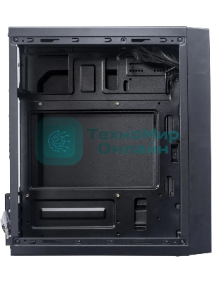 Компьютерный корпус Accord ENTRY ACC-241 черный без БП mATX 2xUSB 2.0 audio