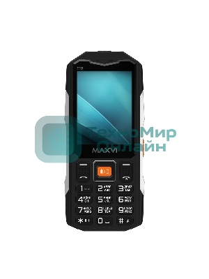 Мобильный телефон Maxvi T19 черный