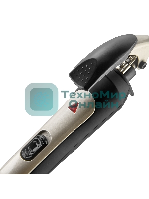 Щипцы для завивки волос BRAYER BR3203 бежевый/черный, 9 мм, 210 °C, 1 режим