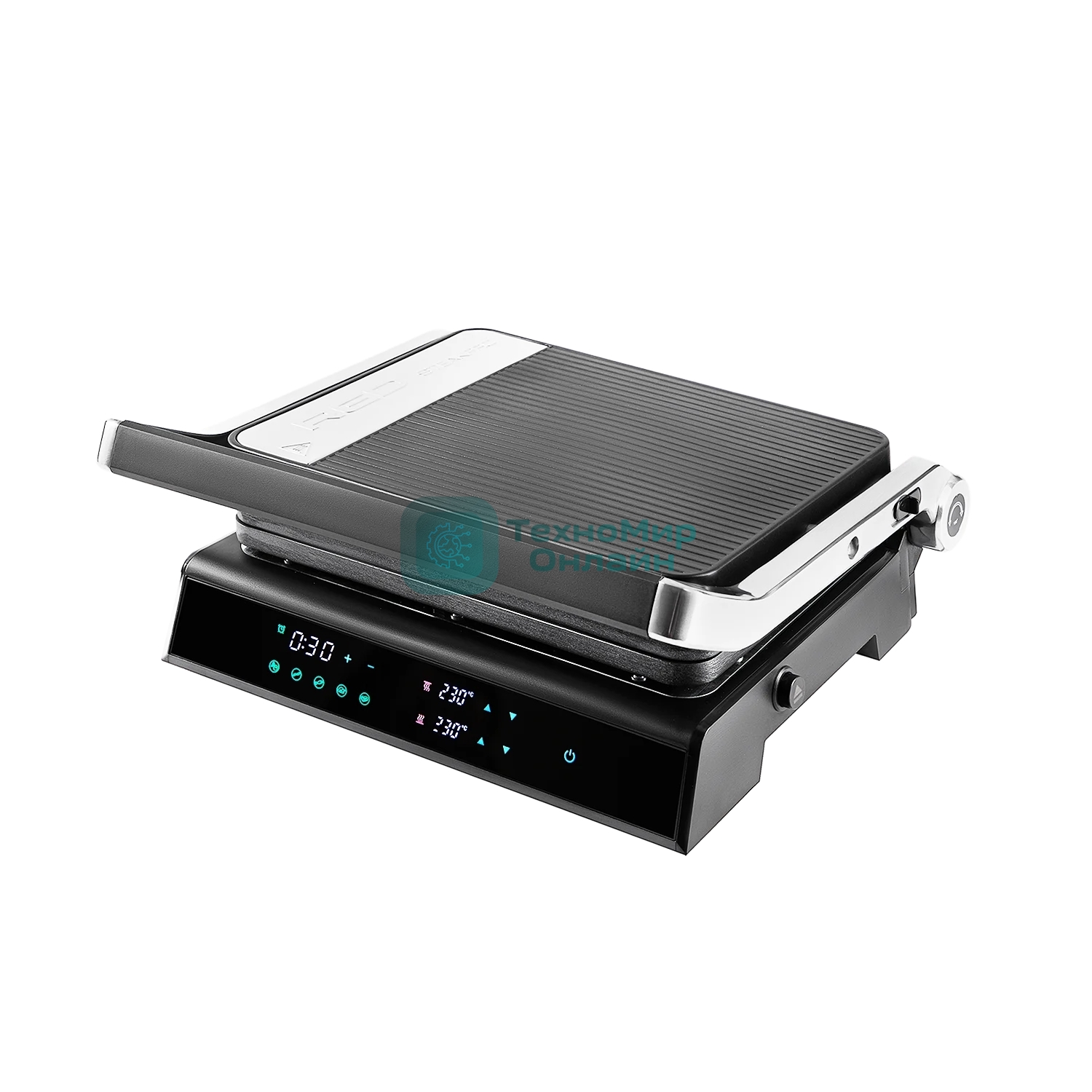 Гриль электрический Red Solution G807D 1950Вт черный