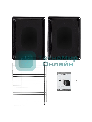 Духовой шкаф электрический Krona BIRNE 60 BL, встраиваемый