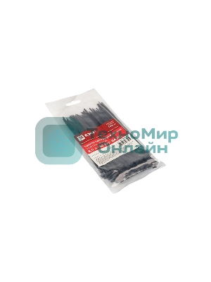 Хомут кабельный 3.6х150 нейл. черный (уп. 100 шт) EKF plc-cb-3.6x150