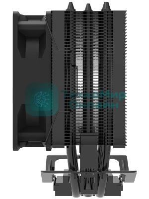 Кулер ZALMAN CNPS4X BLACK, 92мм FAN, 3 HEAT PIPES, 4-PIN PWM, 800-2000 RPM, 29DBA, HYDRO BEARING, LGA1700/1200/115x, AM5/AM4/AM3