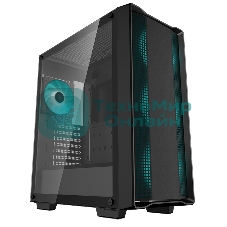 Компьютерный корпус Deepcool CC560 V2 черный без БП ATX 4x120мм 1xUSB 2.0 1xUSB 3.0 audio bott PSU