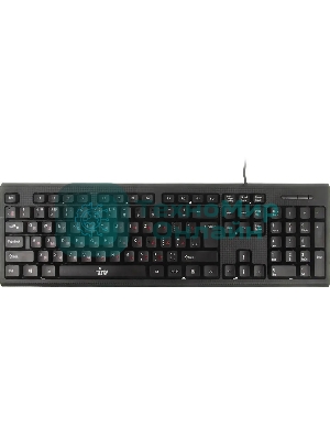 Комплект клавиатура+мышь Oklick 621M IRU проводной, USB, 1200 DPI, чёрный