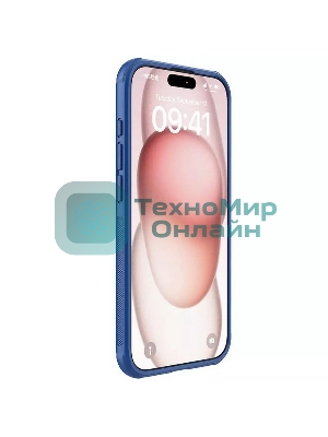 Чехол Super Frosted Shield Pro, синий, (AP IP15 Pro)