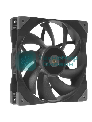 Вентилятор для корпуса Thermaltake TOUGHFAN 14 черный, 140 мм, 2000 об/мин, 33.2 дБ, 4 pin