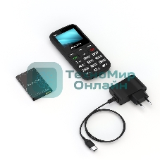 Мобильный телефон Maxvi B100i черный