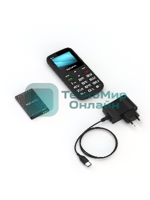 Мобильный телефон Maxvi B100i черный