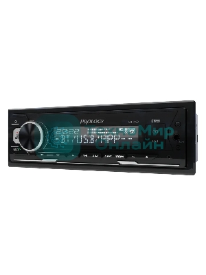 Автомагнитола Prology GT-130, 1 DIN, Bluetooth, USB Type-A, AUX, пульт ДУ