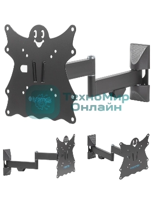 Кронштейн Kromax CASPER-204 черный 20