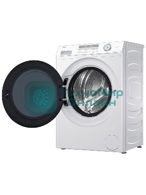 Стиральная машина Haier HWD80-BP14959B белый, загрузка фронтальная 8 кг, 5 кг - сушка, 1400 об/мин, класс: A