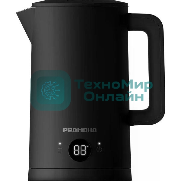 Чайник электрический Redmond KM-245, 1.7 л, 2200 Вт, черный