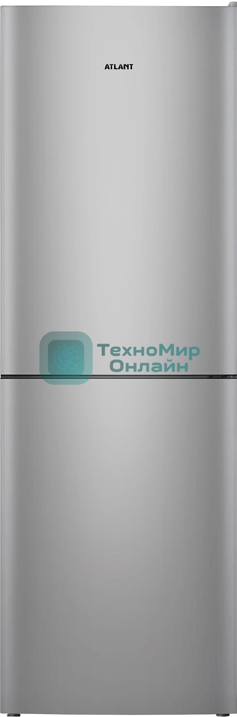 Холодильник Atlant ХМ-4612-181 серебристый двухкамерный 182/119л морозилка снизу