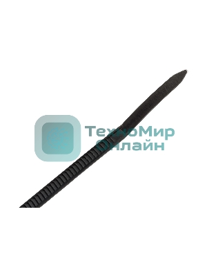 Хомут кабельный 3.6х150 нейл. черный (уп. 100 шт) EKF plc-cb-3.6x150
