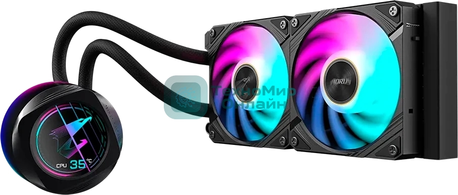 Кулер для процессора Gigabyte MULTI SOCKET GP-AORUS WATERFORCE X II 240