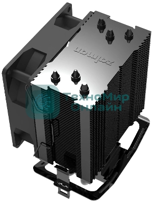 Кулер ZALMAN CNPS4X BLACK, 92мм FAN, 3 HEAT PIPES, 4-PIN PWM, 800-2000 RPM, 29DBA, HYDRO BEARING, LGA1700/1200/115x, AM5/AM4/AM3