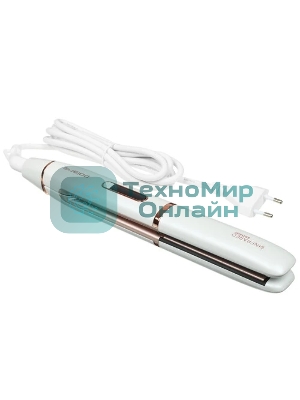 Выпрямитель для волос Polaris PHS 2022KT белый/розовое золото, 25 мм, 230 °C, 5 режимов